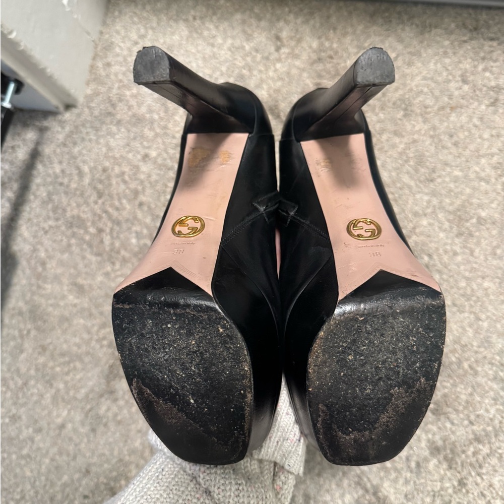 Gucci Malaga Platform Square Toe Boot - image 4